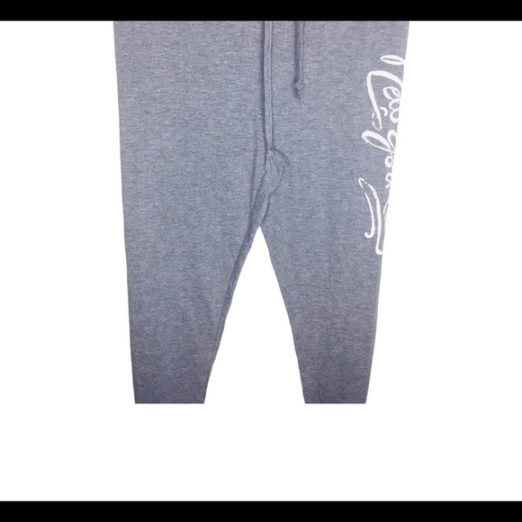 PIMA Tee New York Print Jogger Pants With Drawstring Waistband Grey Size Large - Picture 6 of 12